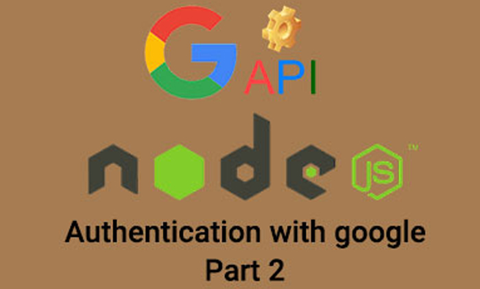 google authentication with Node.js (part 2)