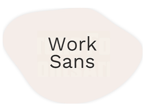 nodeeweb theme with Work Sans font