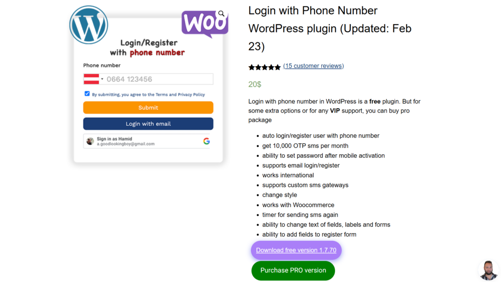 How to install the Login with Phone Number plugin for WordPress